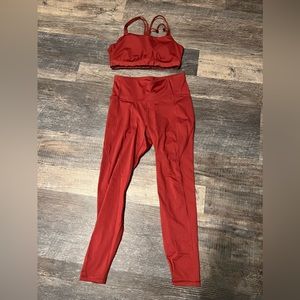 Red Workout Set